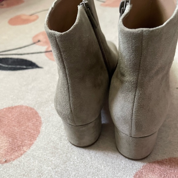 VIA SPIGA GREY SUEDE ANKLE BOOTS - Picture 5 of 6